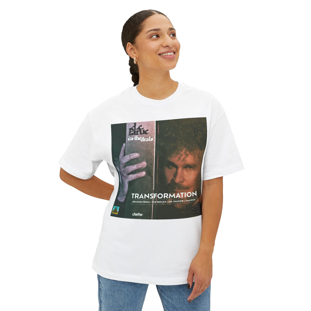 CATHEDRALS - transformation. Unisex Oversized Boxy Tee