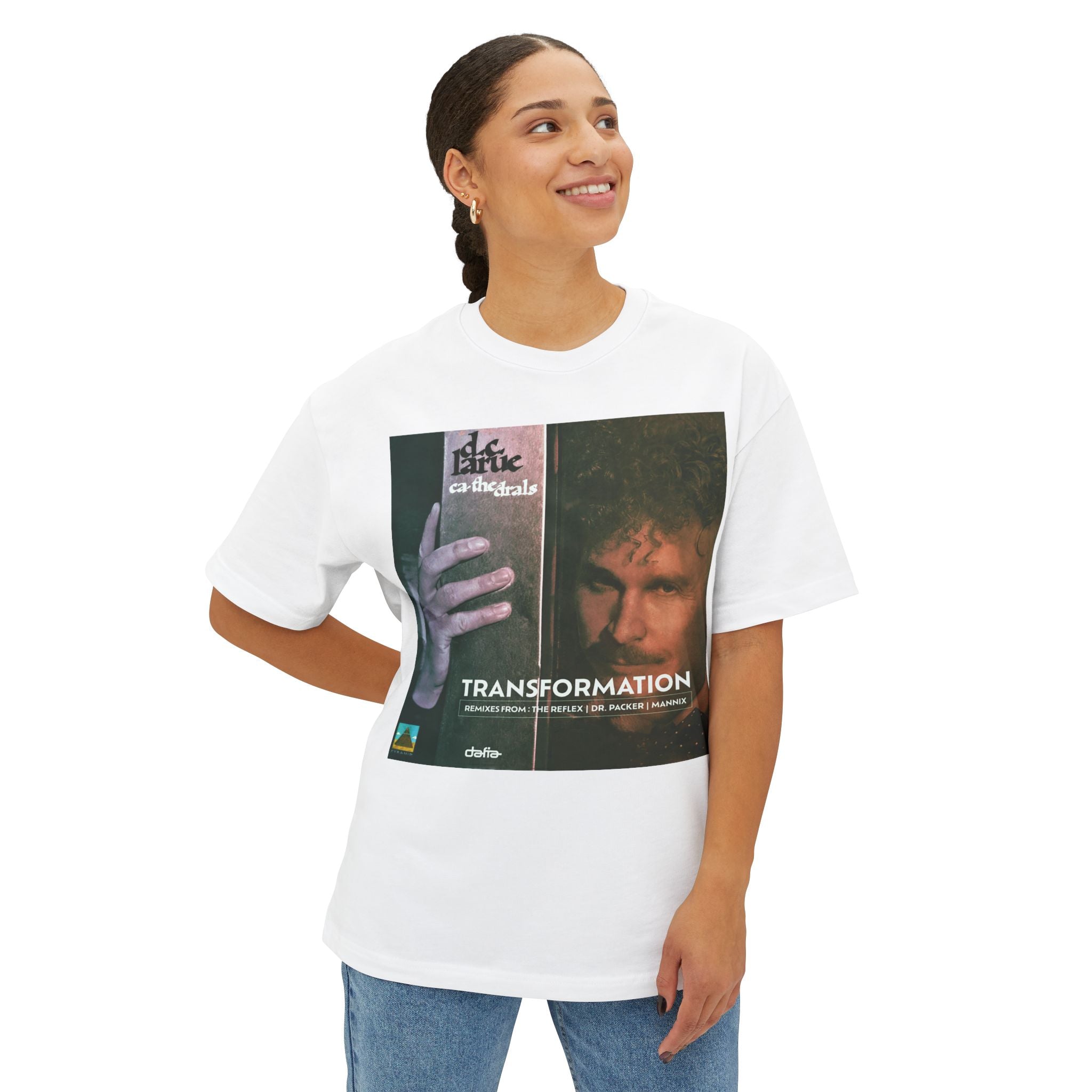CATHEDRALS - transformation. Unisex Oversized Boxy Tee