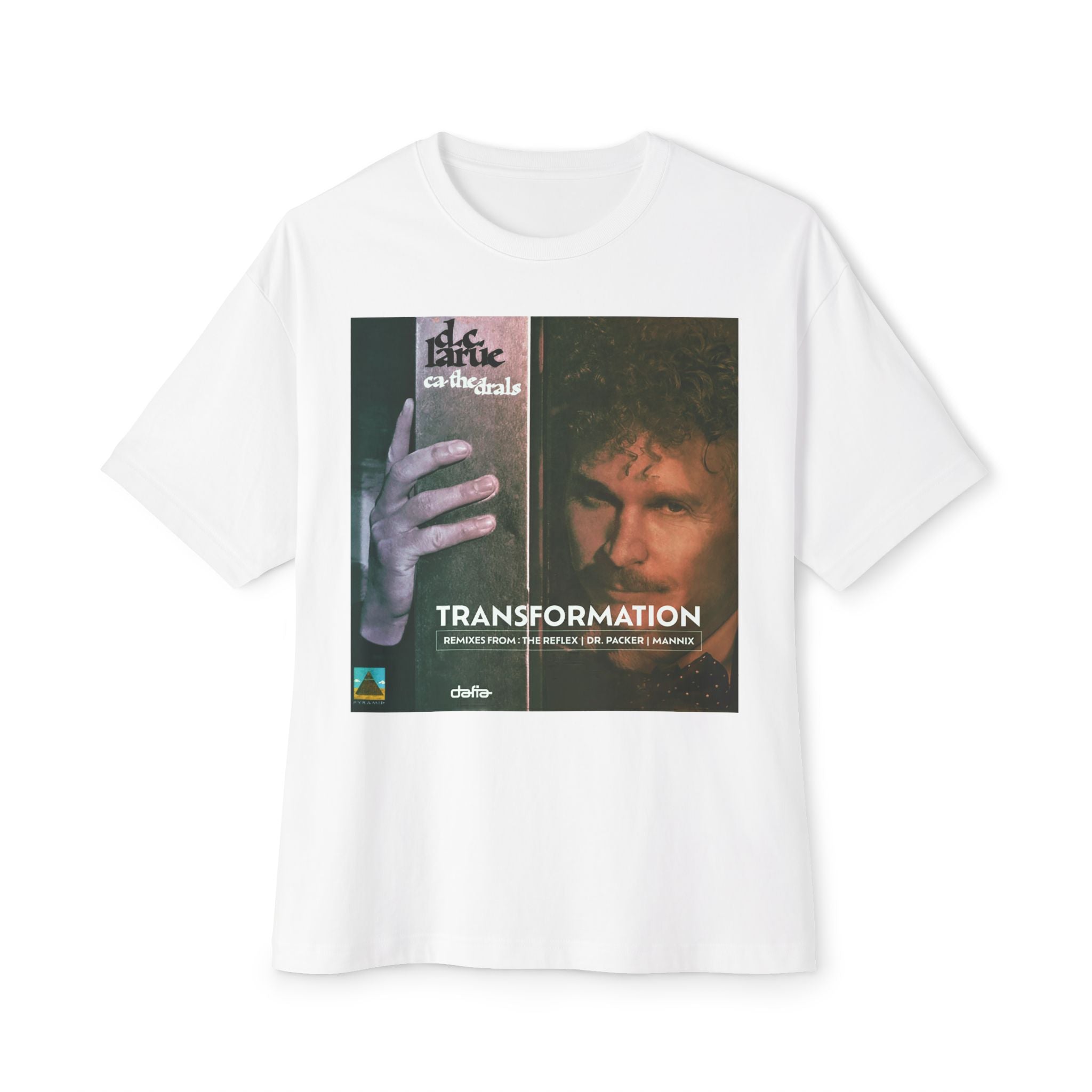 CATHEDRALS - transformation. Unisex Oversized Boxy Tee