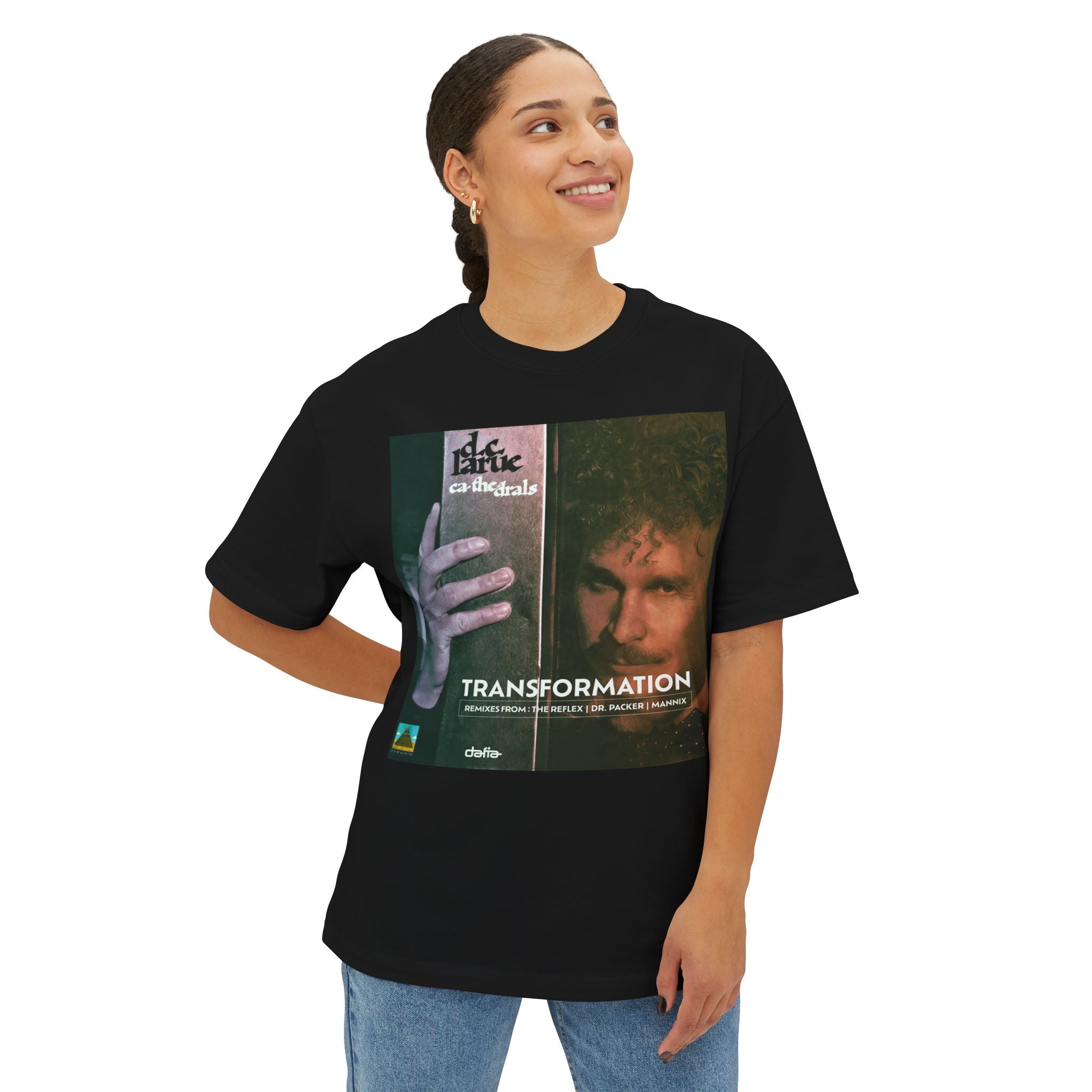 CATHEDRALS - transformation. Unisex Oversized Boxy Tee